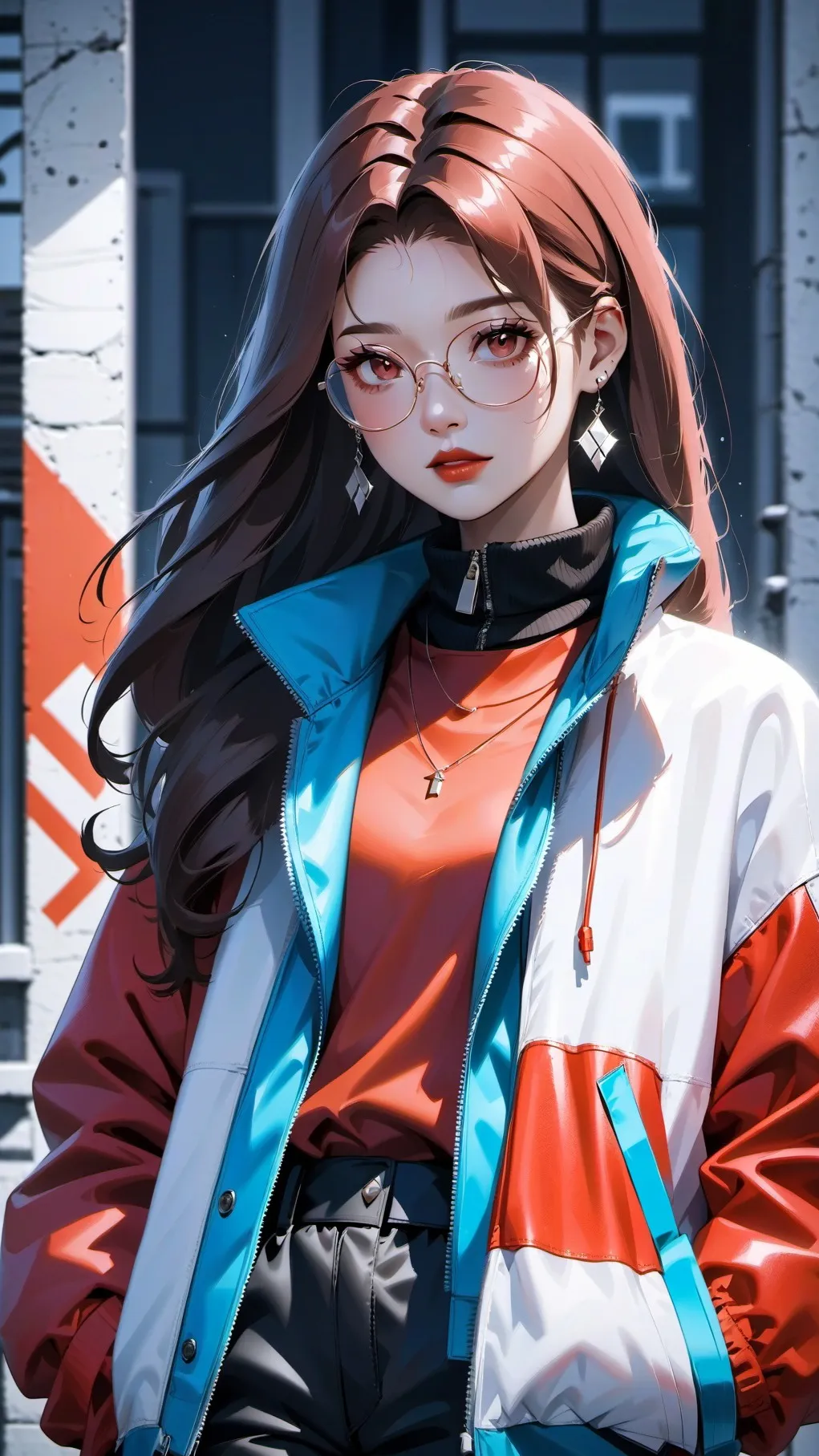 ai character: Hanna  background