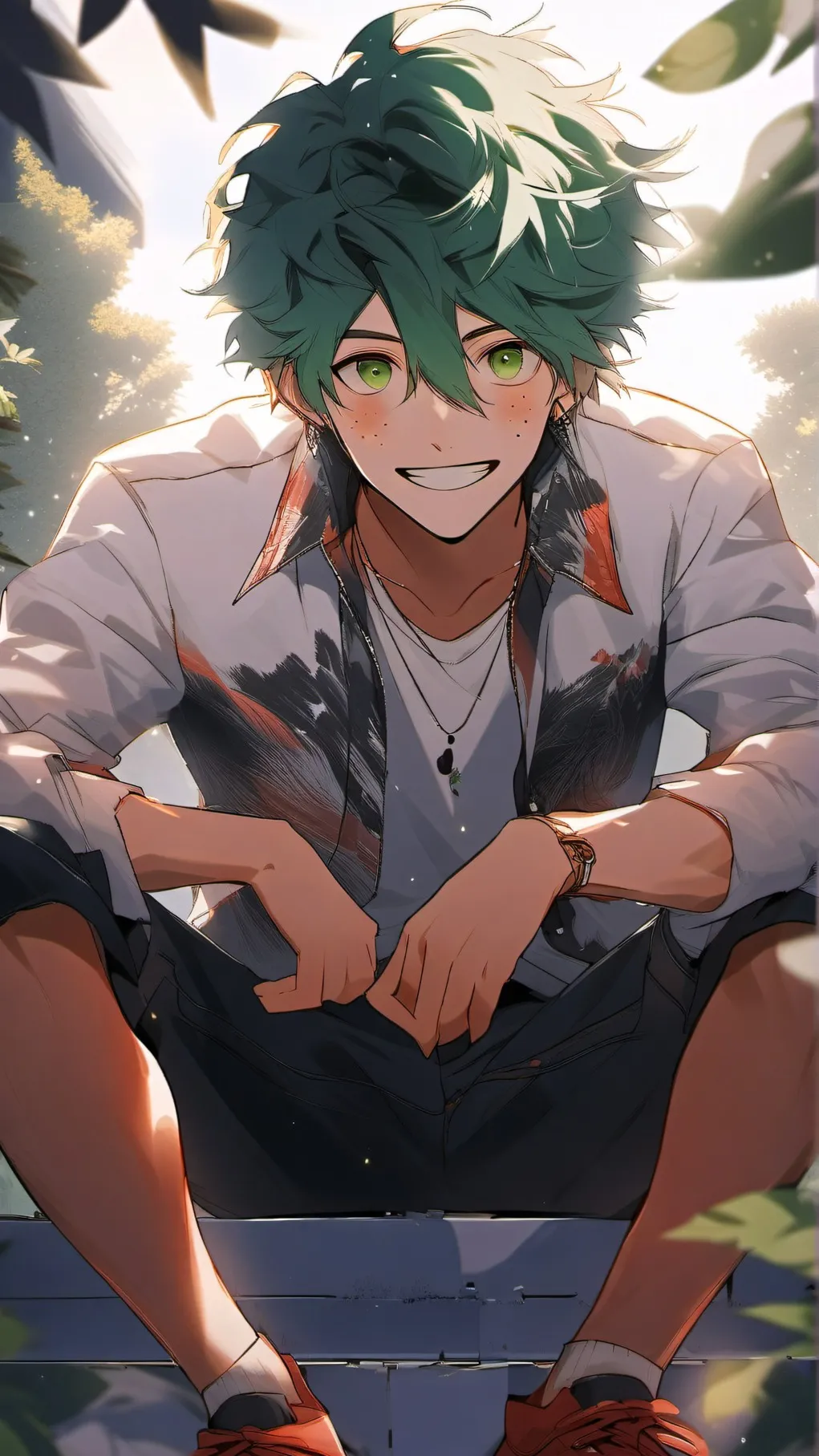 ai character: Izuku background