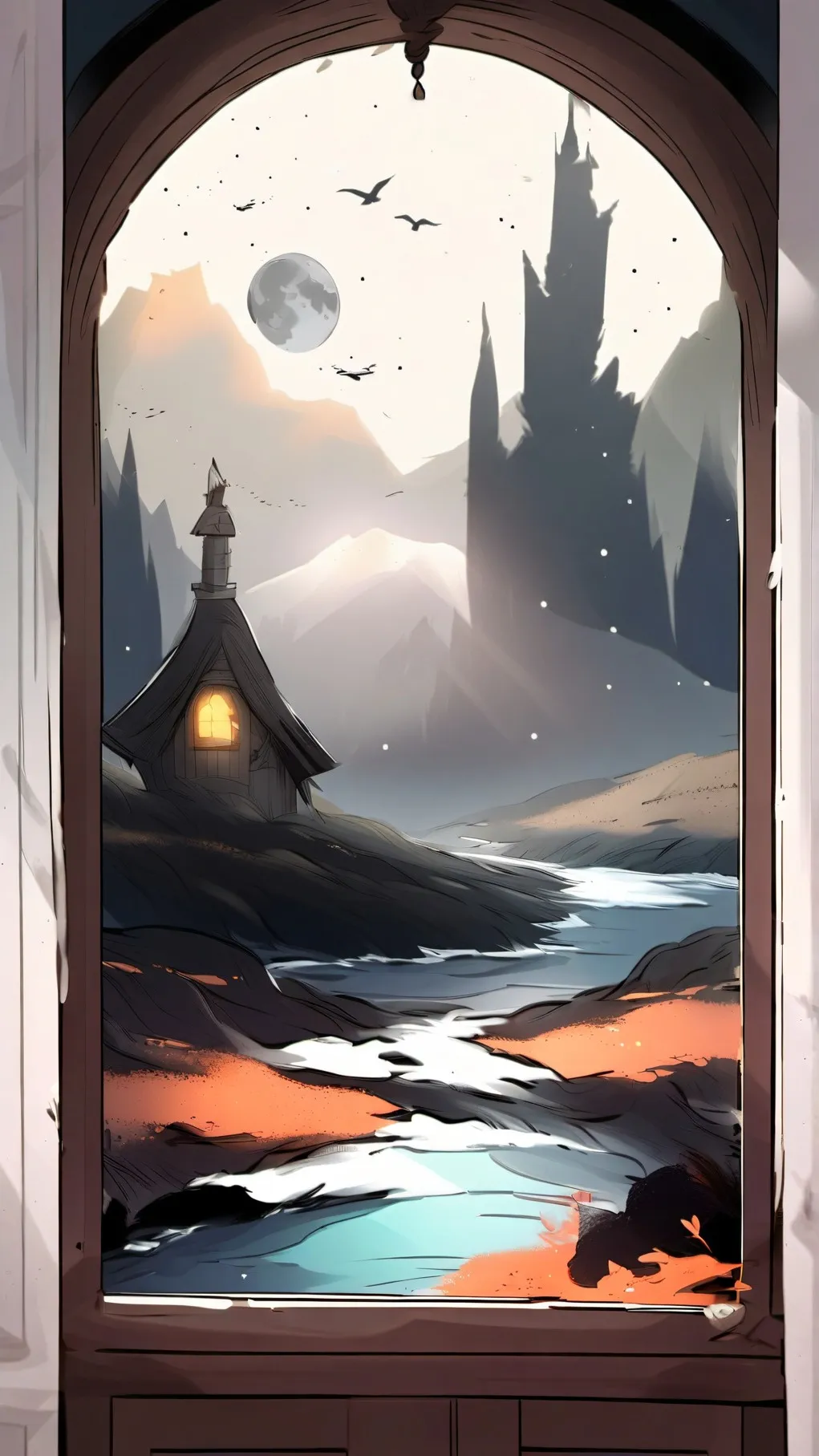 ai character: Y/n.? lost sanity. background