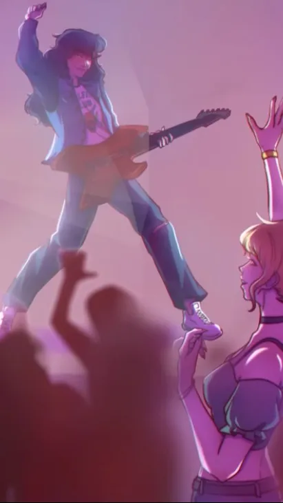 ai character: Stranger Things S4 background