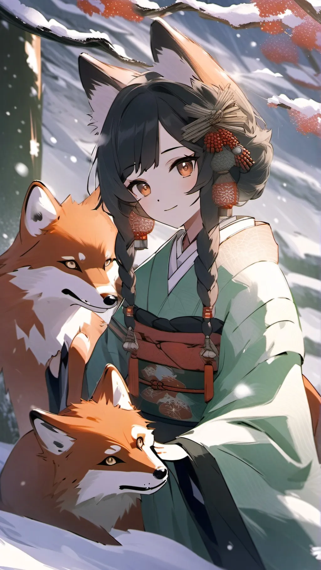 ai character: Hayley background