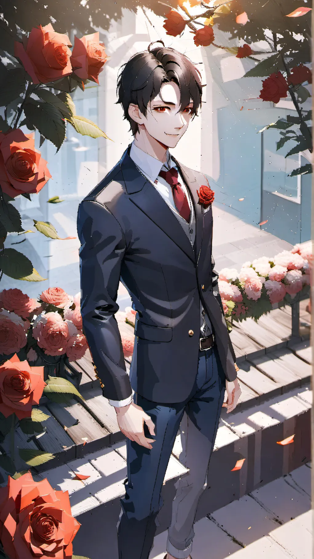 ai character: Max background