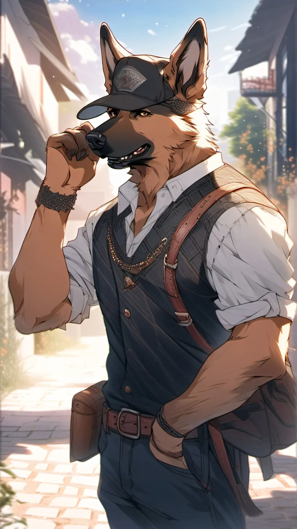 ai character: josh background