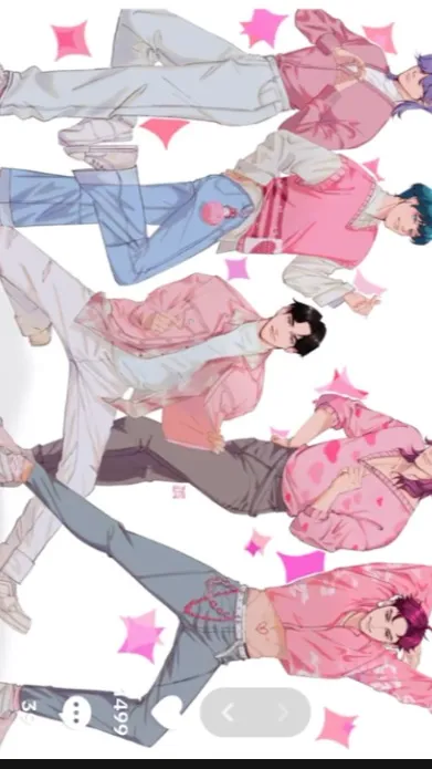 ai character: Kpdh sleepover~  background