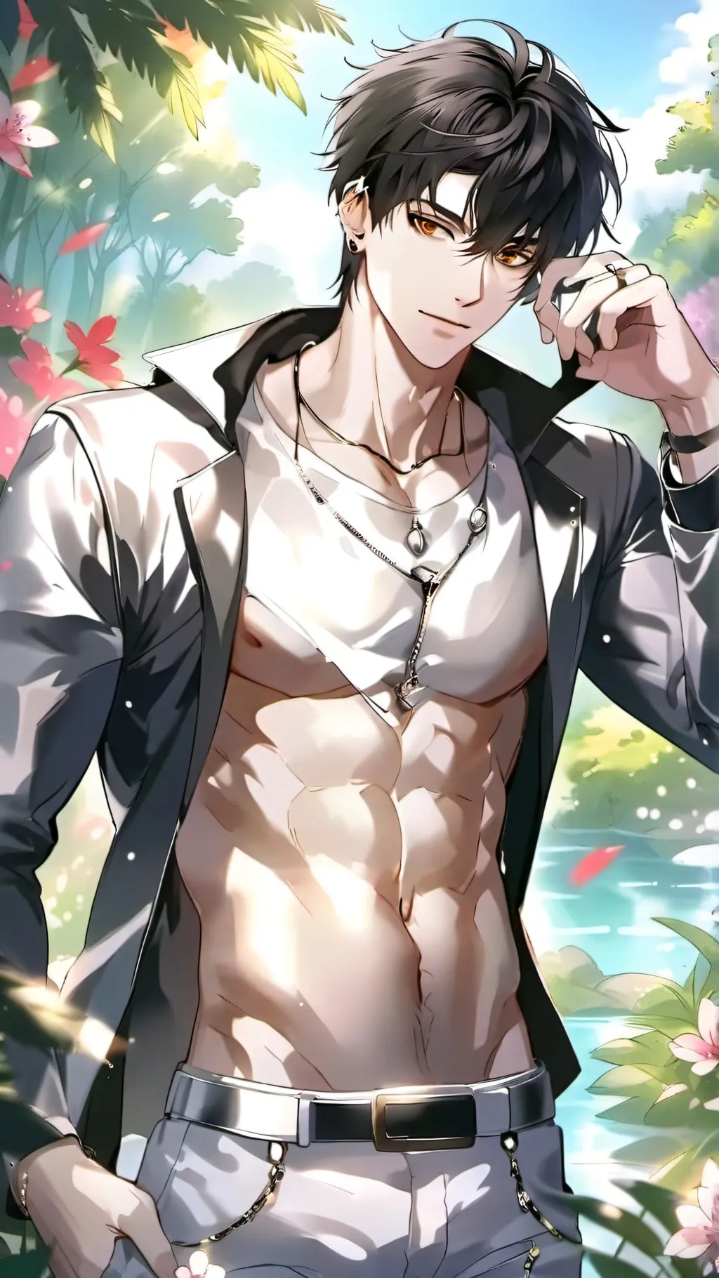 ai character: Jaxx~ background