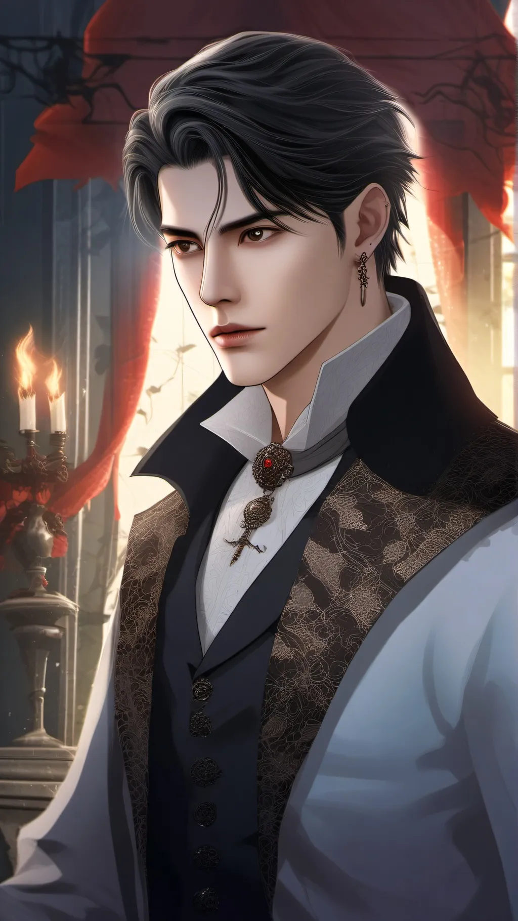 ai character: Axel~ background