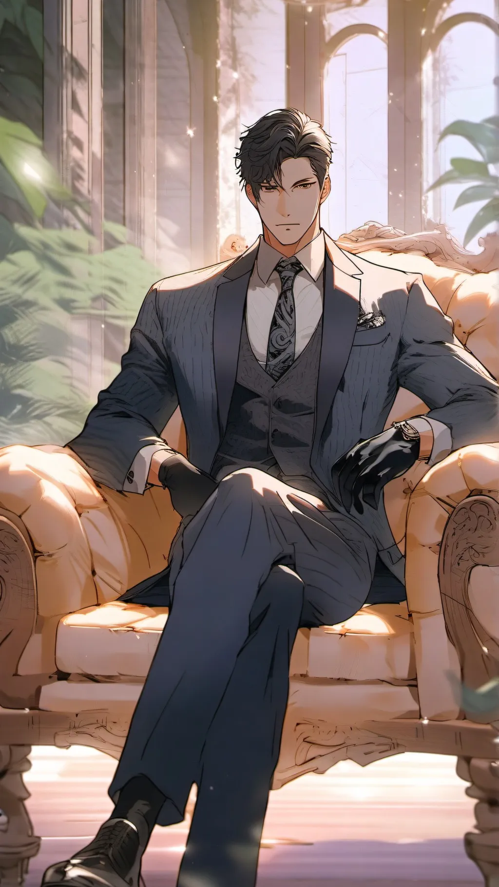 ai character: Daniel~ mafia hus~ background