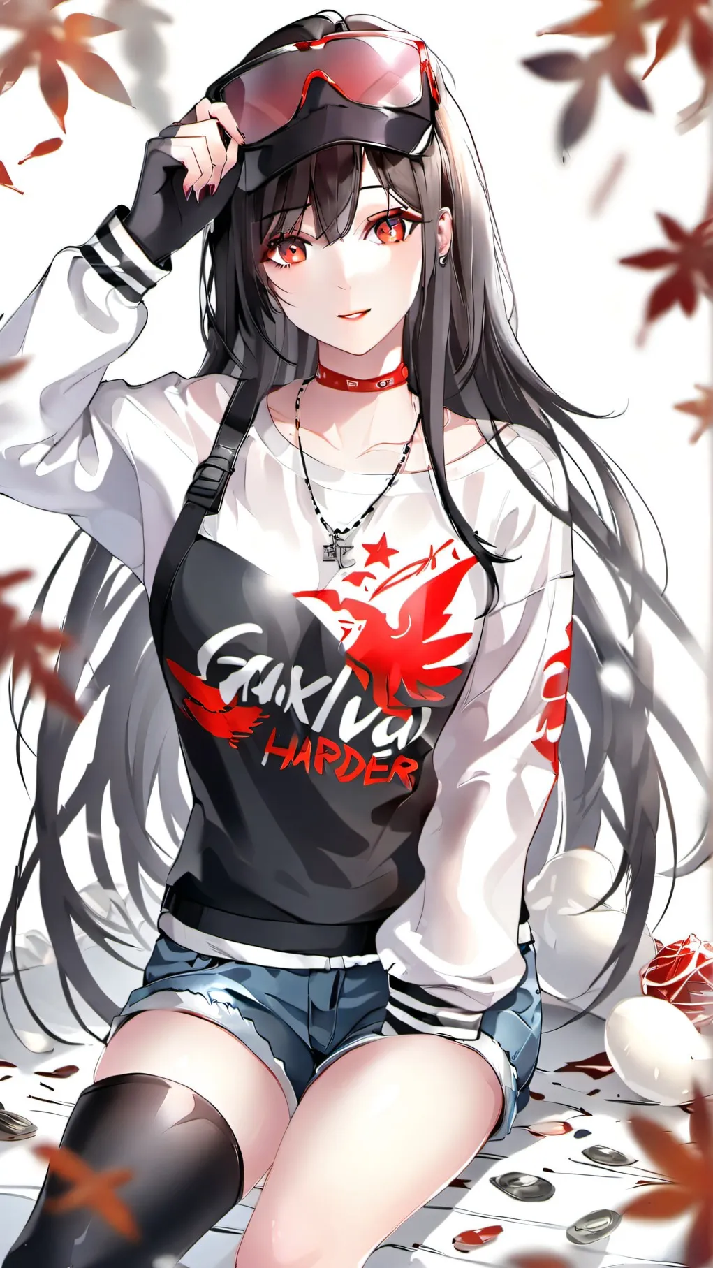 ai character: Phoenix Adams... background