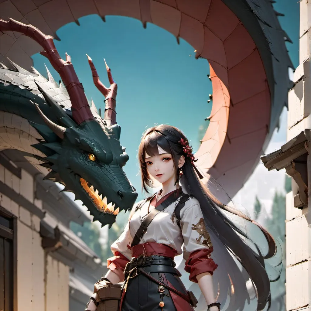 chat with ai character: Dragon school 