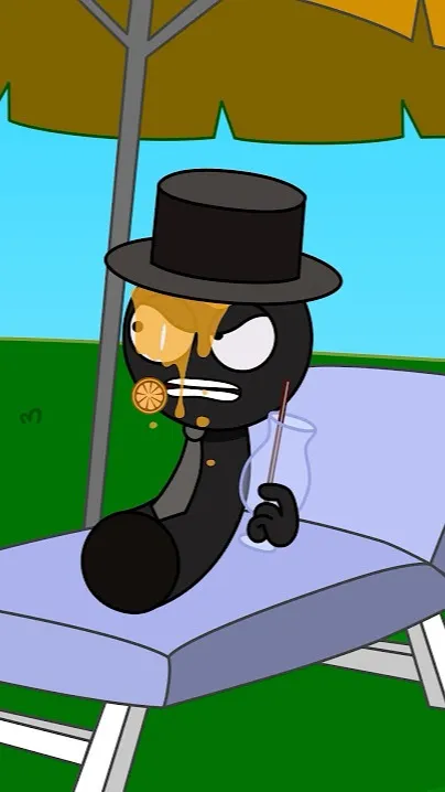 ai character: Mr. Black background