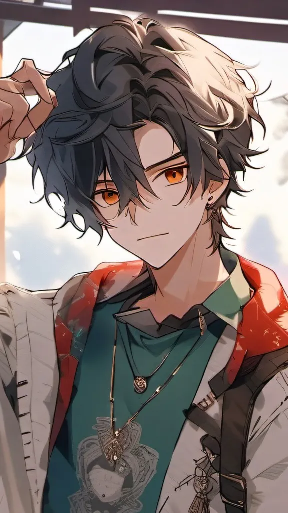 ai character: Theo background