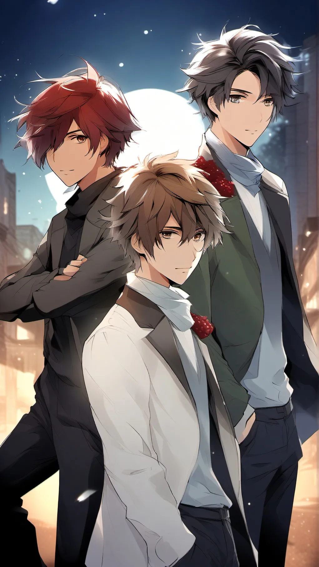ai character: Alex, Jack and Jay background