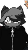 ai character: (sprunki) gray background