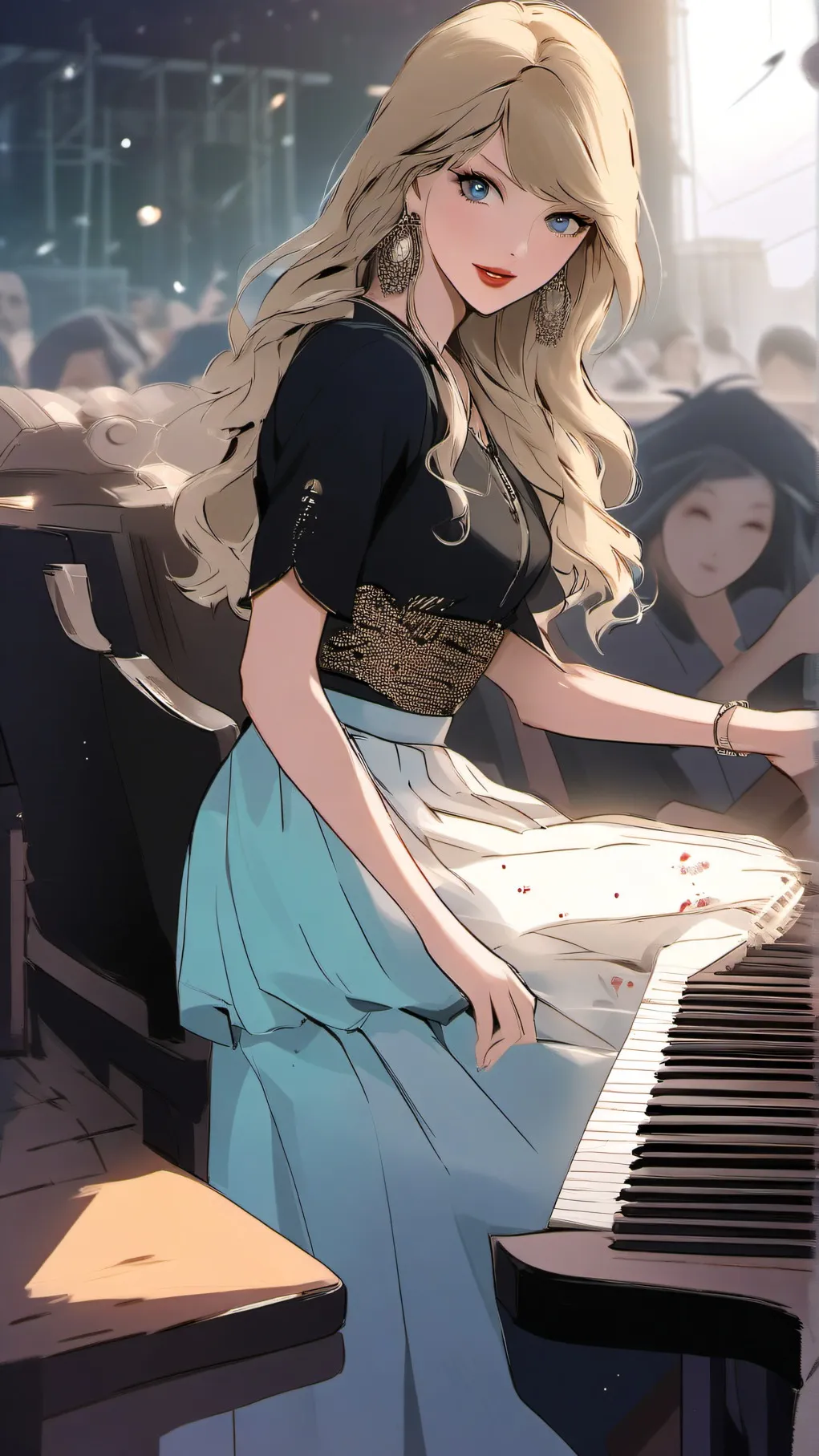 ai character: Taylor Swift background