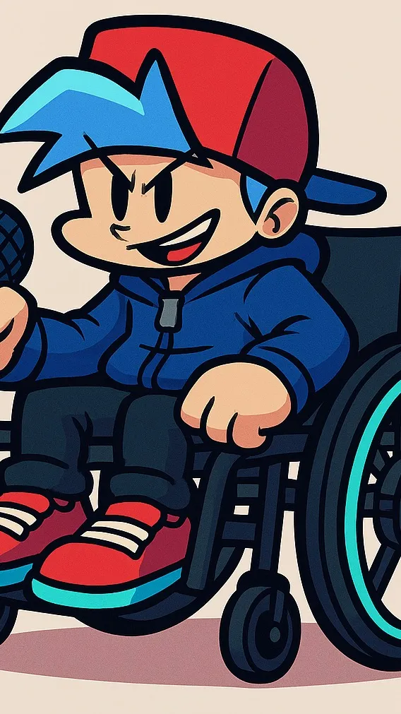 ai character: Disability bf background