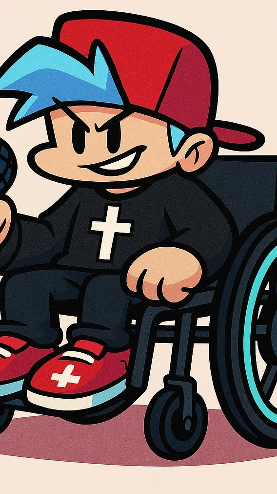 ai character: Church bf background