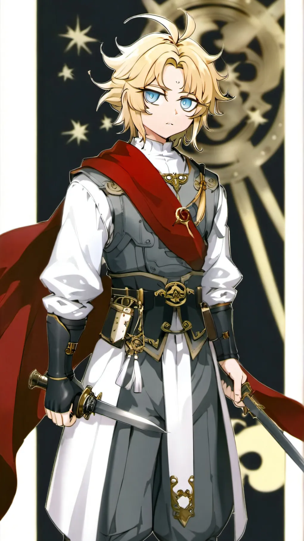 ai character: Poseidón background