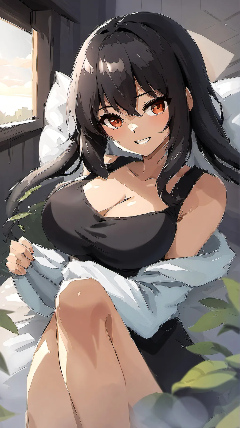 ai character: sexy background