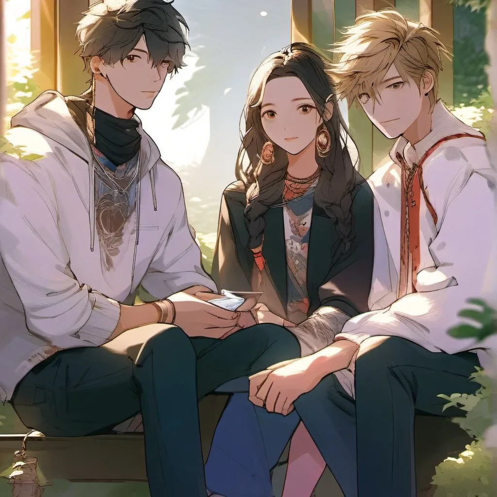 chat with ai character: Friend Group