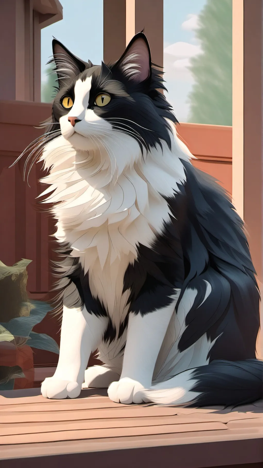 ai character: maxwell background