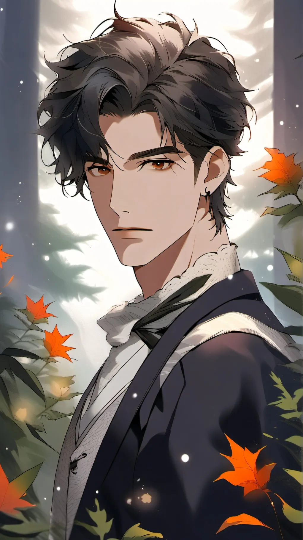 ai character: James Brown background