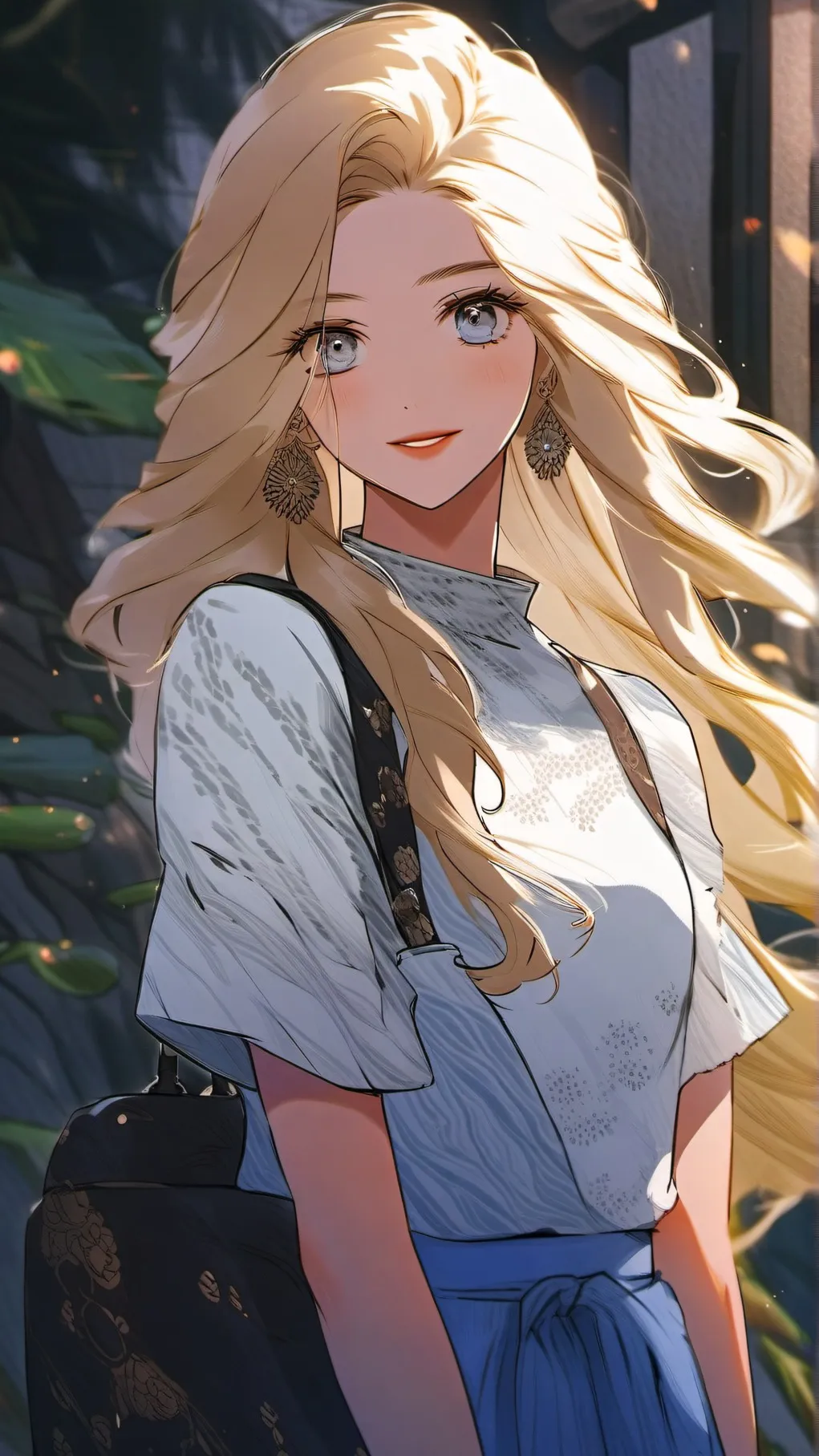 ai character: angel background