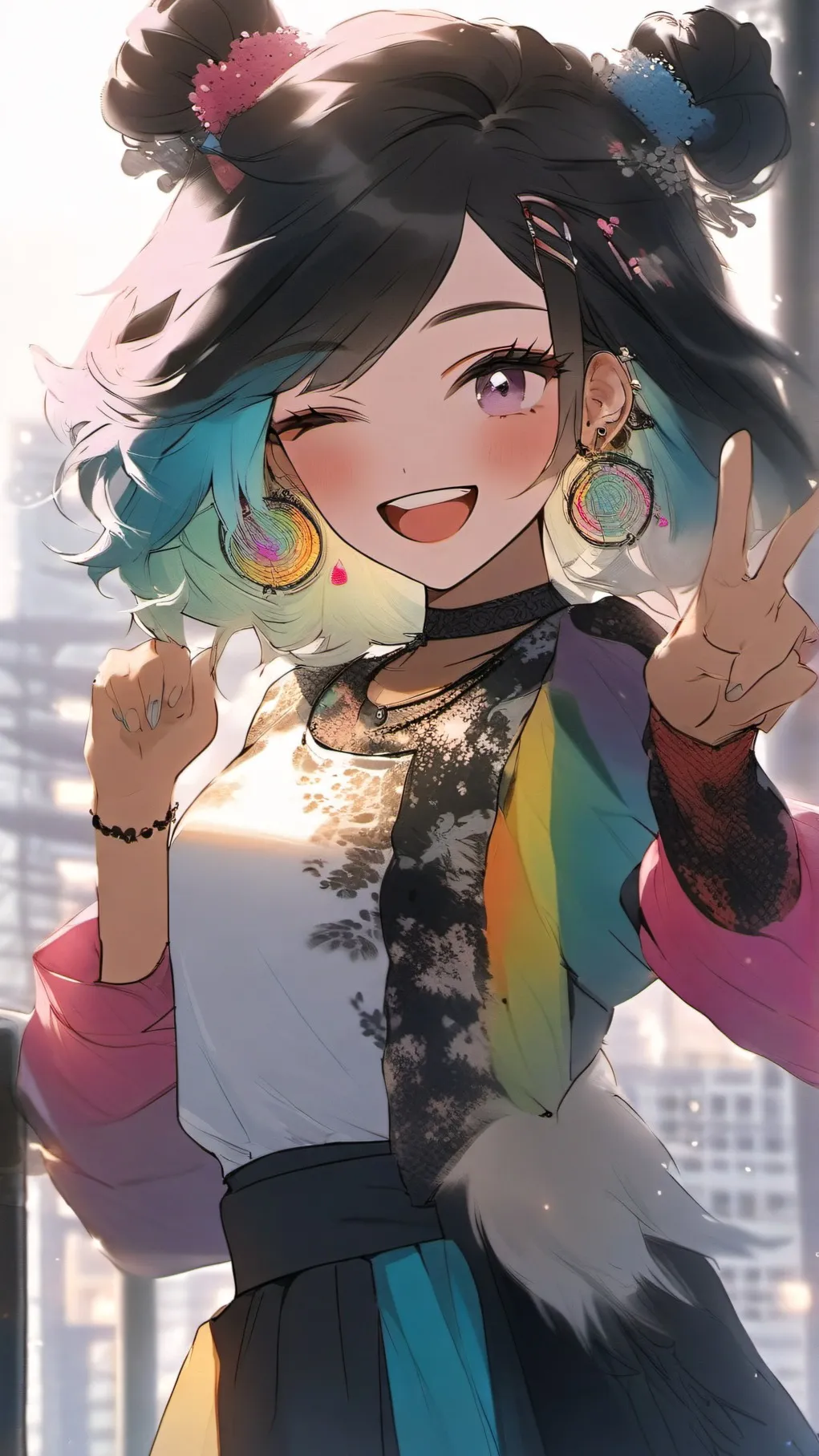 ai character: Audrey background