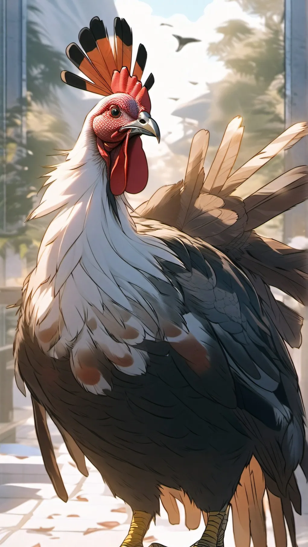 ai character: Turkey background