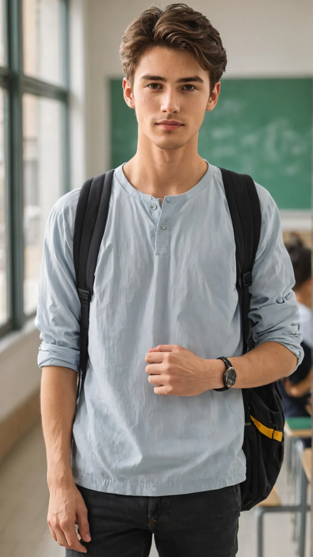 ai character: Alex background