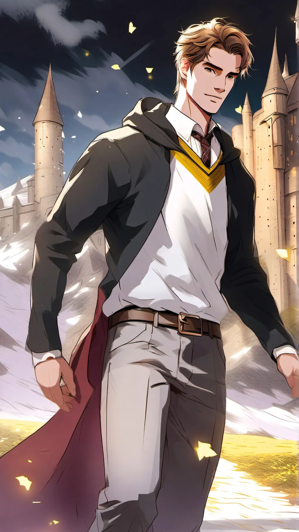 ai character: Cedric Diggory background