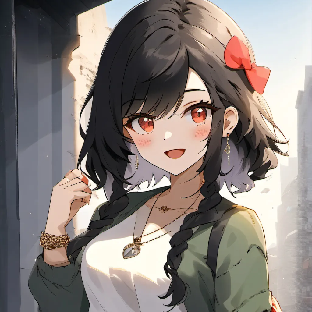 chat with ai character: hot girl