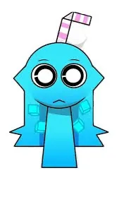 ai character: Aqua  background
