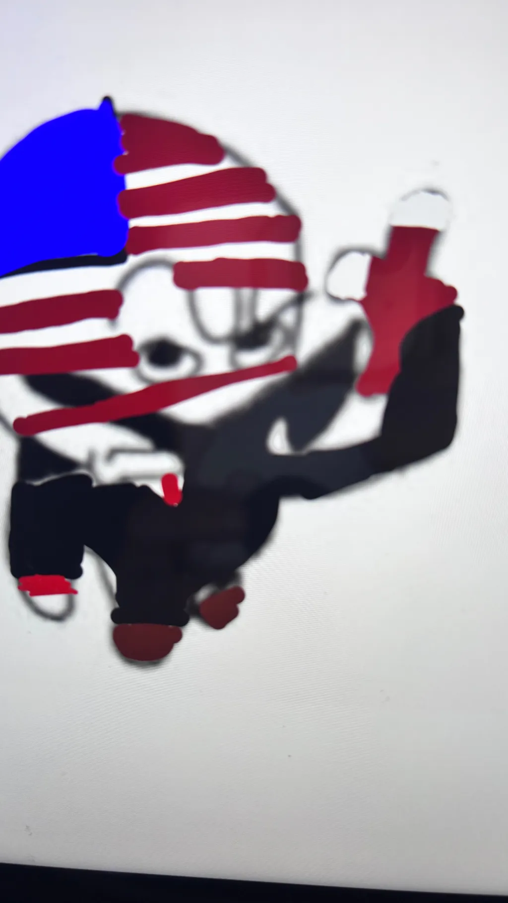 ai character: USA  background