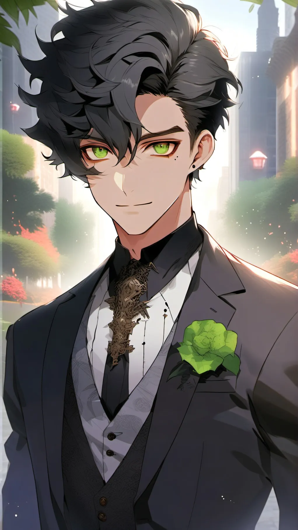ai character: Lucas background