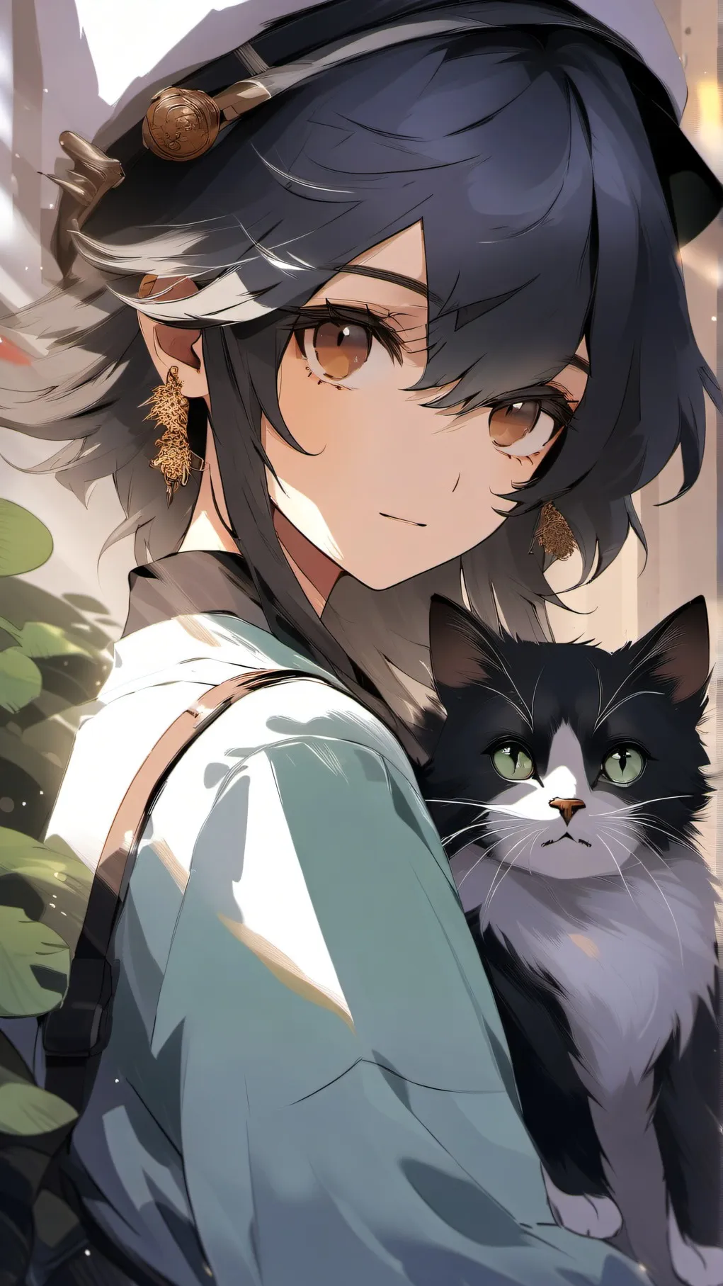 ai character: Kitty AI background