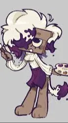 ai character: brusha from dw! :3 background