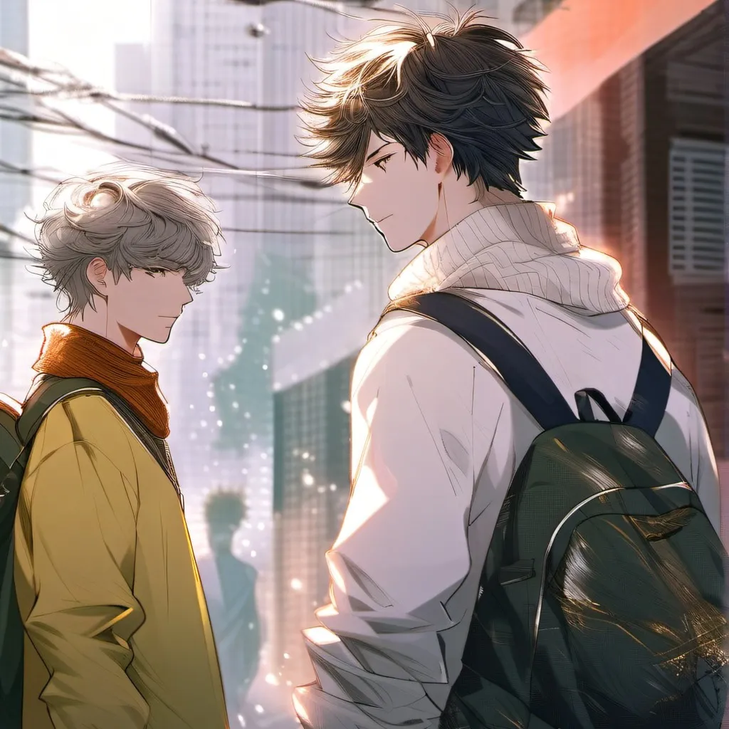 chat with ai character: jin and saito