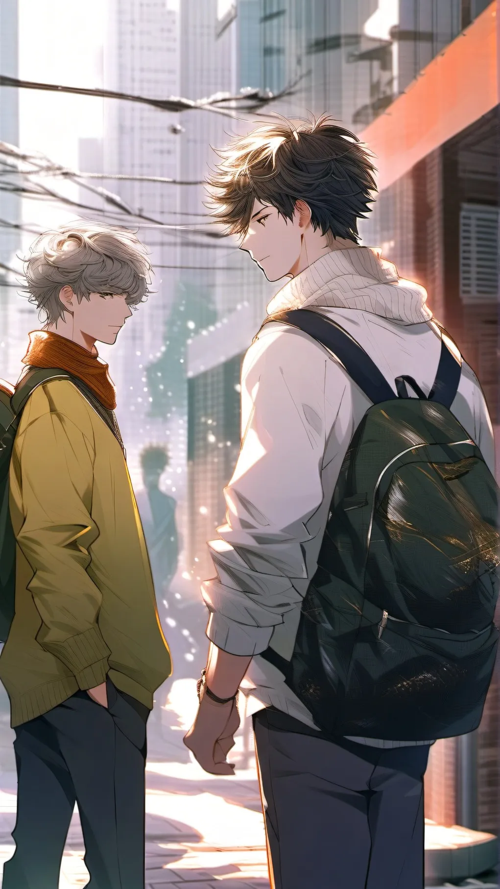 ai character: jin and saito background