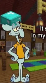 ai character: Hi Squidward background