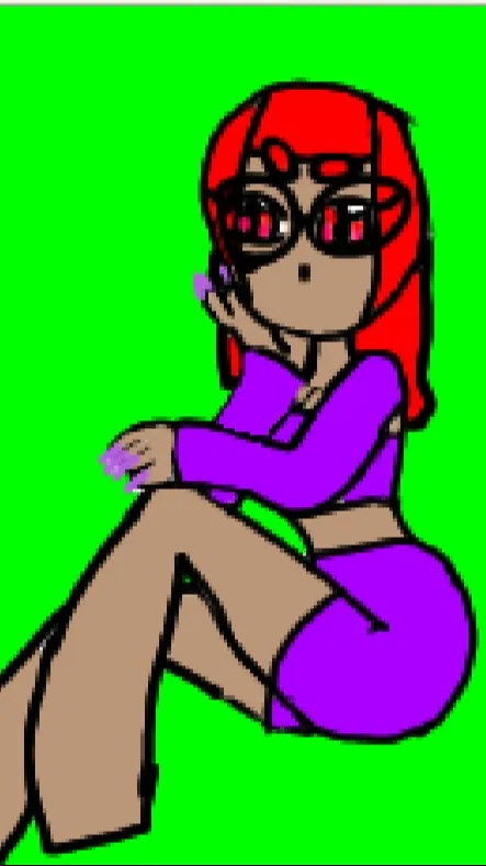 ai character: Rose background