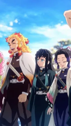 ai character: hashira roommates  background