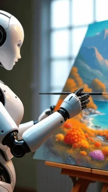 ai character: The Art Gen background