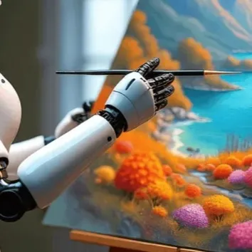 chat with ai character: The Art Gen