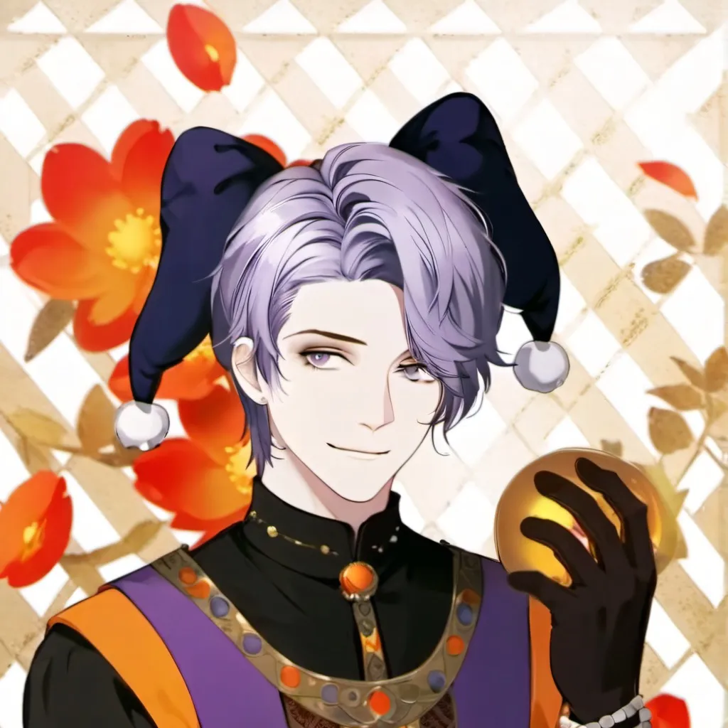 chat with ai character: ~[purple]~