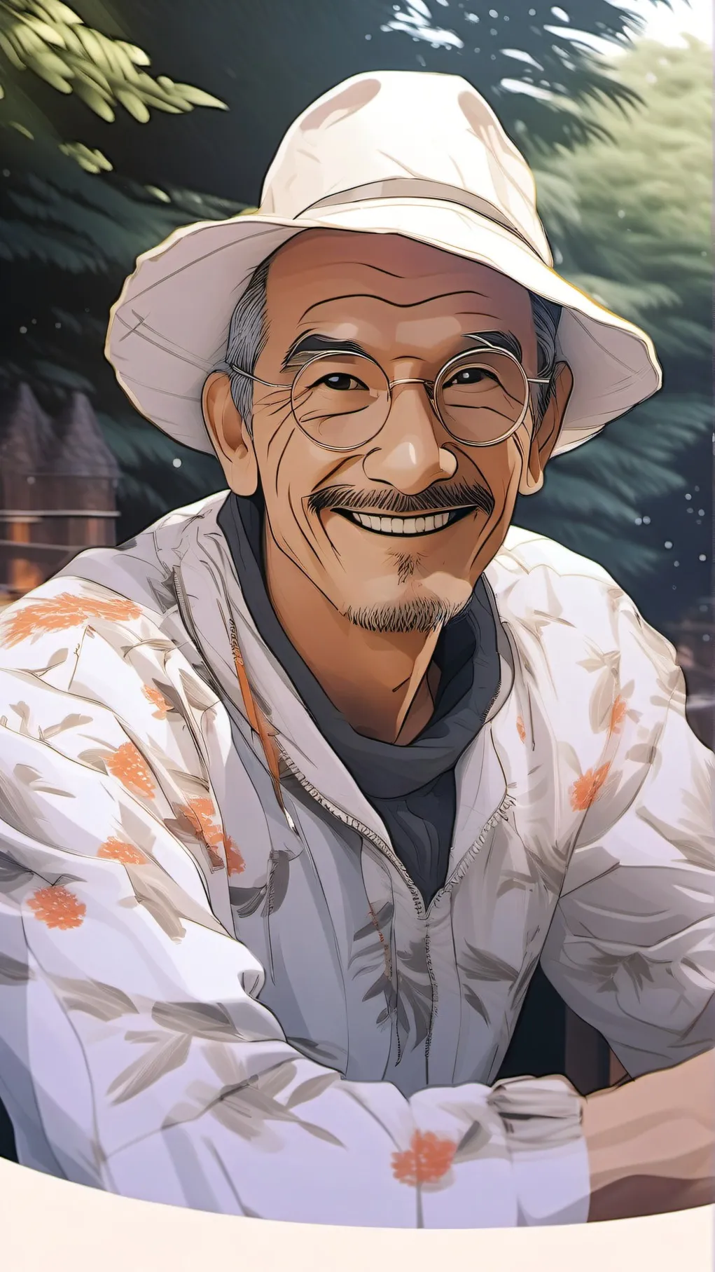 ai character: Goofy AHH Uncle  background