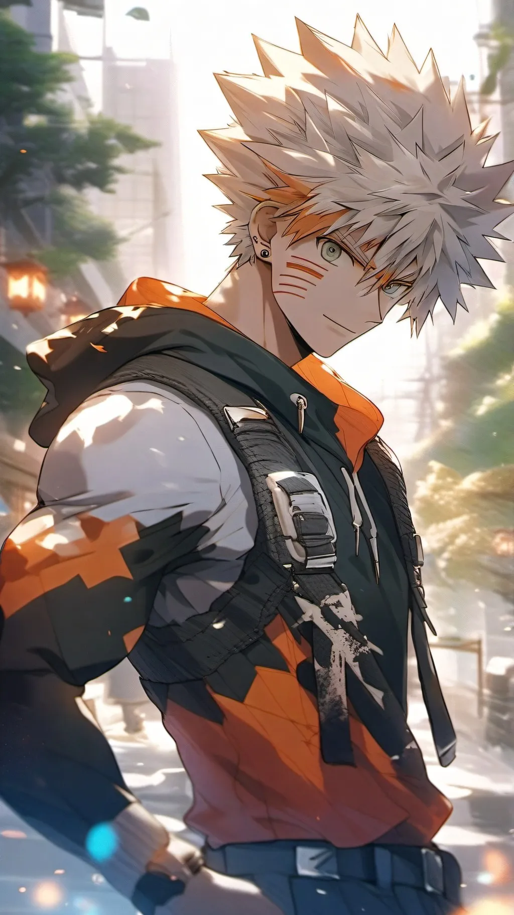 ai character: Bakugo background