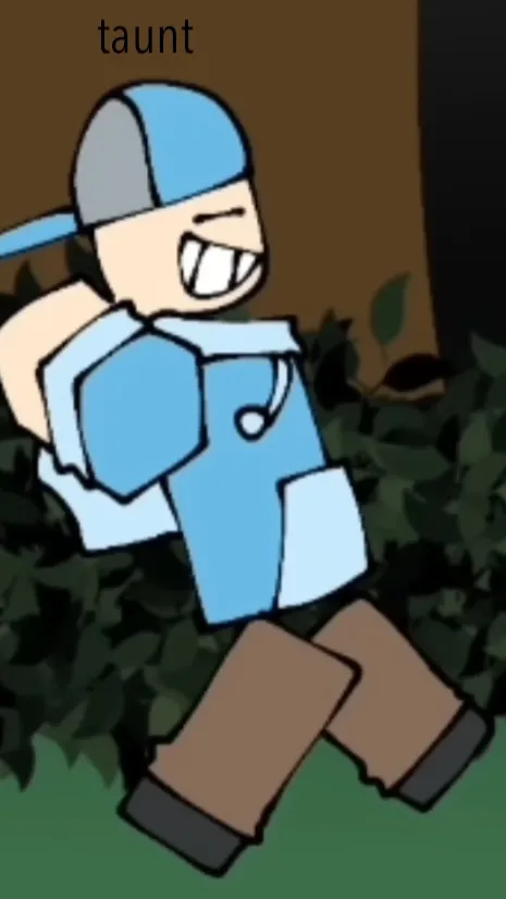 ai character:  taunt background