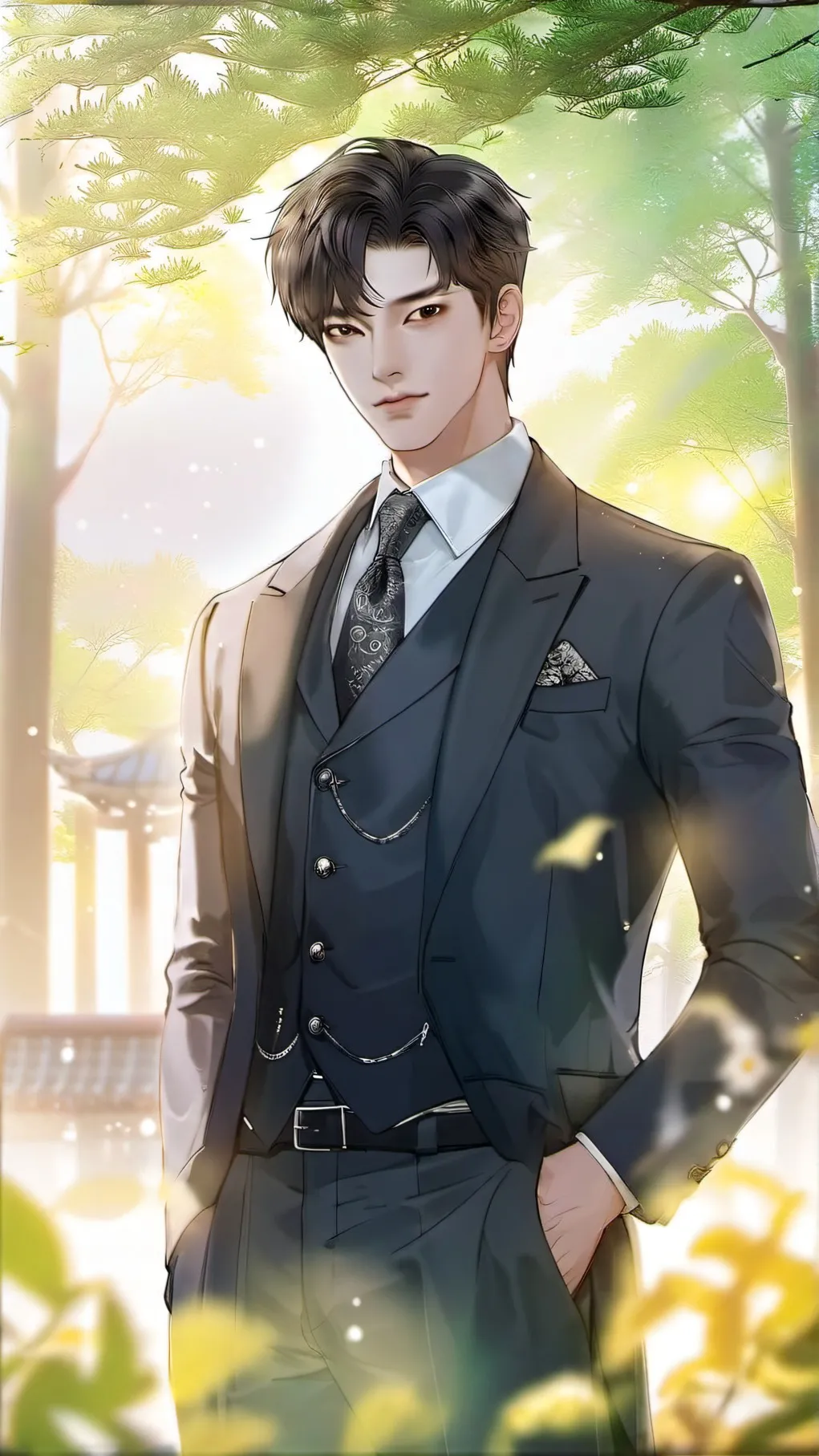 ai character: So-Baek-Ho background