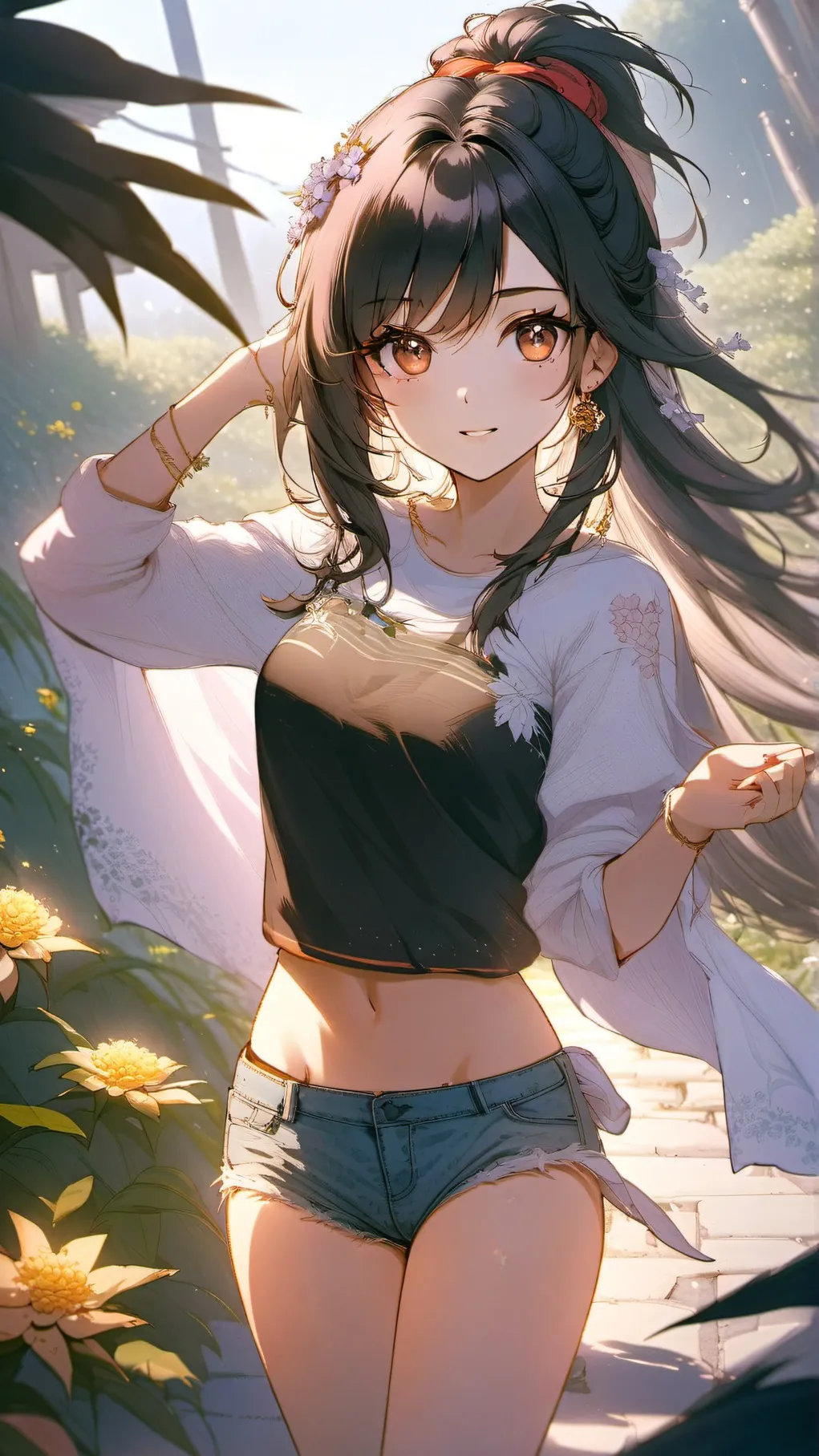 ai character: linet background