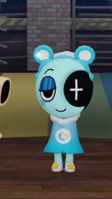 ai character: Dw x care bears  background